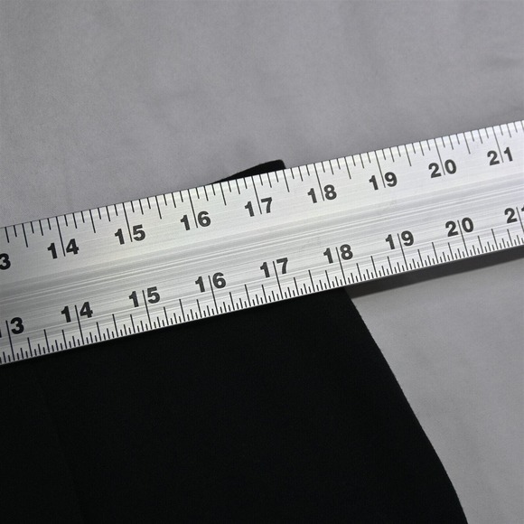 Banana Republic 14 Black Scalloped Stretch Womens‎ Straight Pencil Skirt - Picture 6 of 8